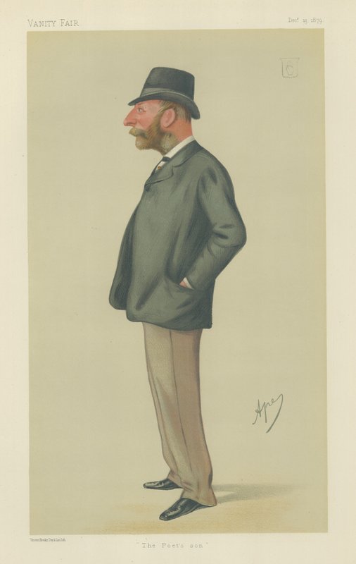 Sir Percy Florence Shelley tekijältä Carlo Pellegrini