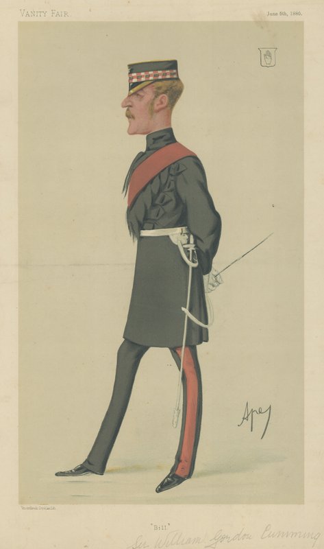 Sir William Gordon Cumming tekijältä Carlo Pellegrini