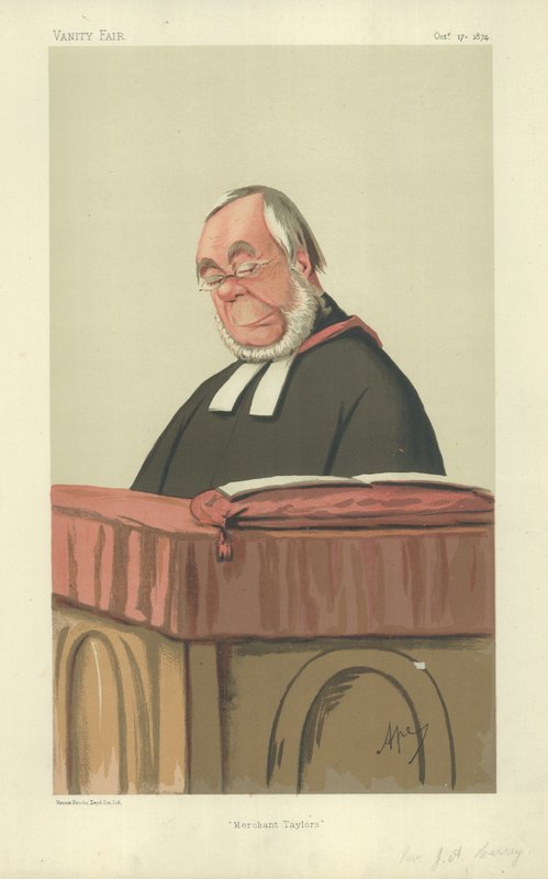 Pastori James Augustus Hessey tekijältä Carlo Pellegrini
