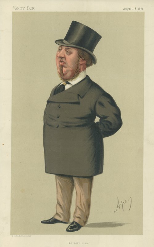 Oikea kunniallinen George Sclater-Booth tekijältä Carlo Pellegrini