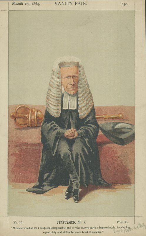 William Page Wood, paroni Hatherley tekijältä Carlo Pellegrini