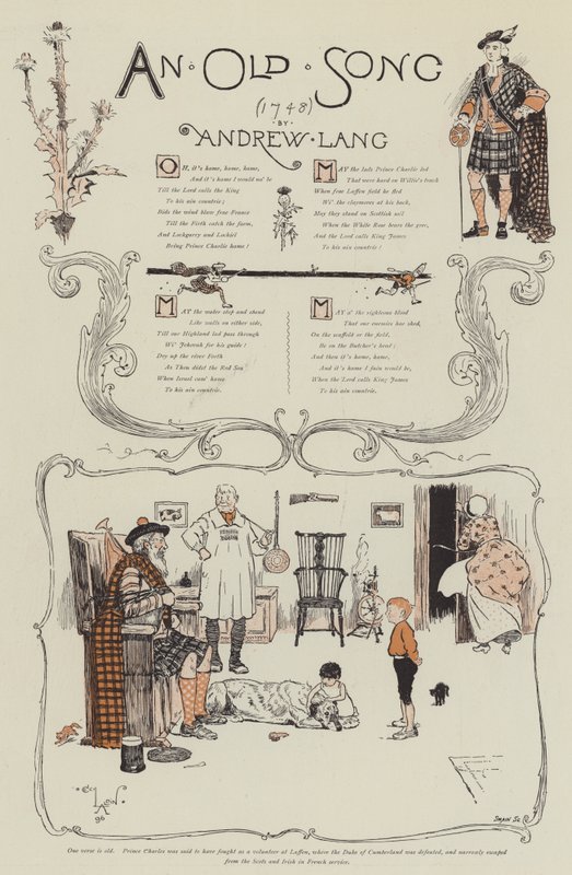 Vanha laulu, Andrew Laing tekijältä Cecil Charles Windsor Aldin