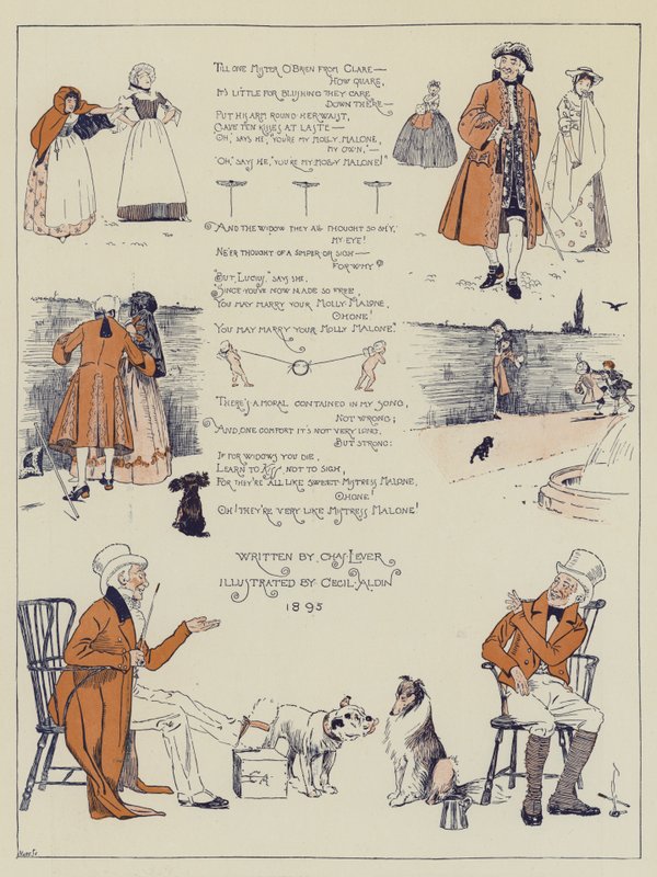 Leski Malone, Charles Lever tekijältä Cecil Charles Windsor Aldin