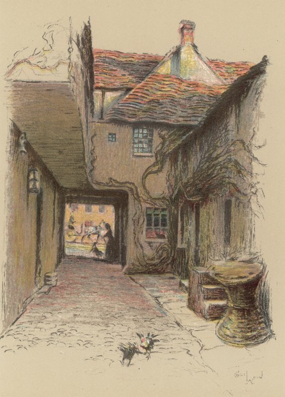 Kings Head, Malmesbury tekijältä Cecil Charles Windsor Aldin