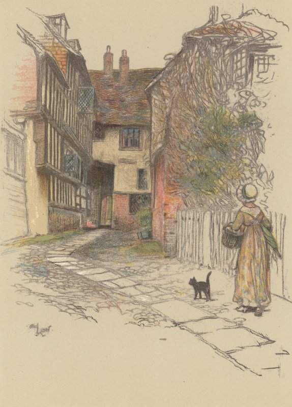 Mermaid Inn, Rye tekijältä Cecil Charles Windsor Aldin
