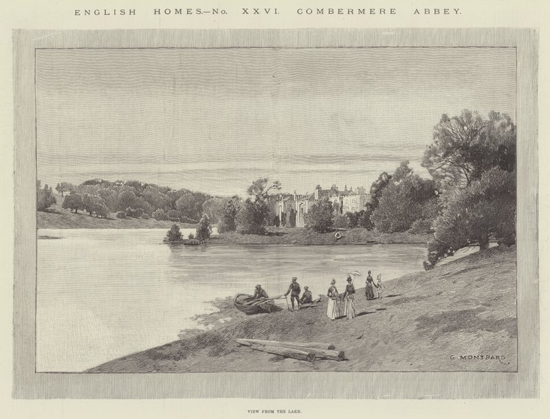 Combermeren luostari tekijältä Charles Auguste Loye