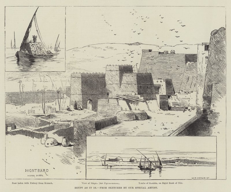Egypti sellaisena kuin se on tekijältä Charles Auguste Loye