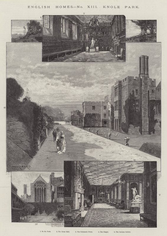 Knole Park tekijältä Charles Auguste Loye