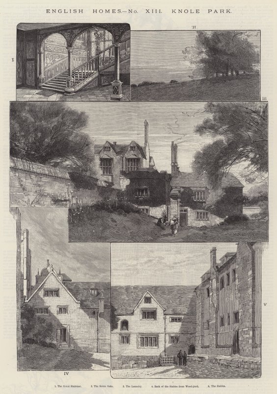 Knole Park tekijältä Charles Auguste Loye