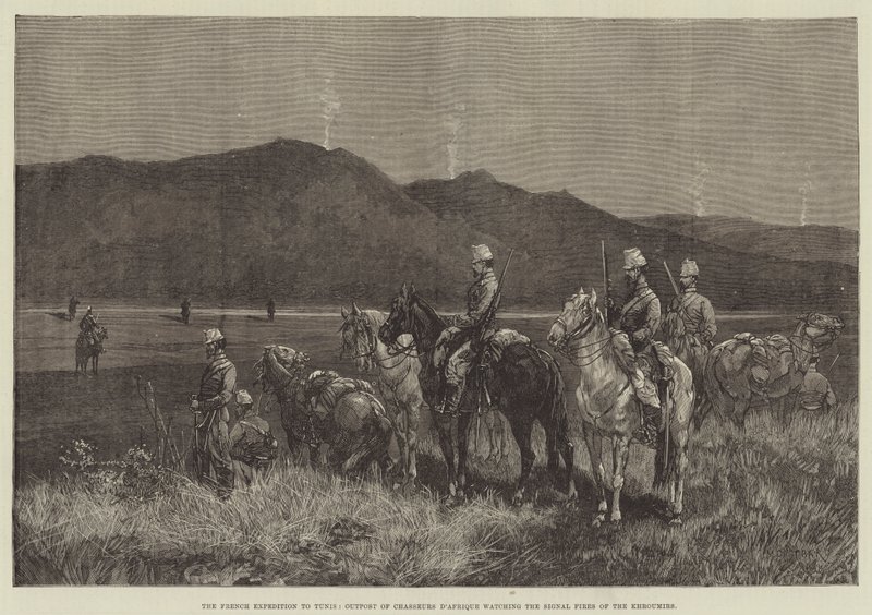 Ranskan retkikunta Tunisiin, Chasseurs d