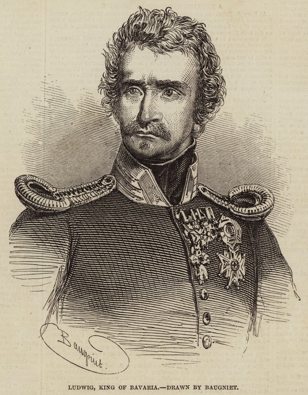 Ludwig, Baijerin kuningas tekijältä Charles Baugniet