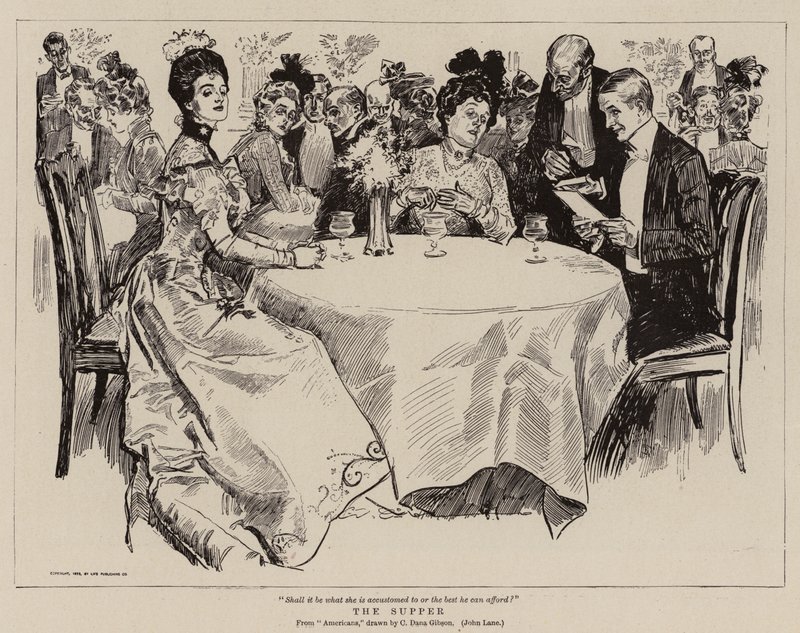 Ehtoollinen tekijältä Charles Dana Gibson