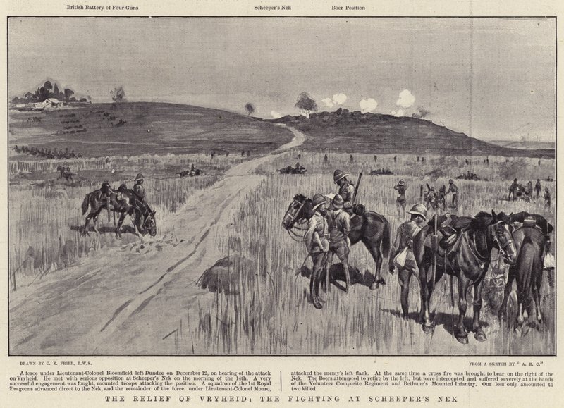 Vryheidin helpotus, taistelut Scheeper
