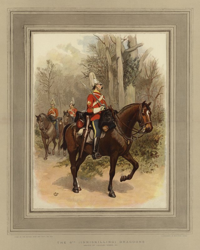 6. (Inniskilling) dragoons tekijältä Charles Green