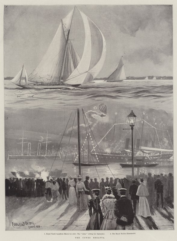Cowes Regatta tekijältä Charles John de Lacy