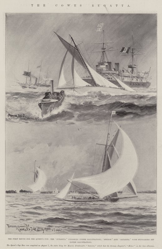 Cowes Regatta tekijältä Charles John de Lacy