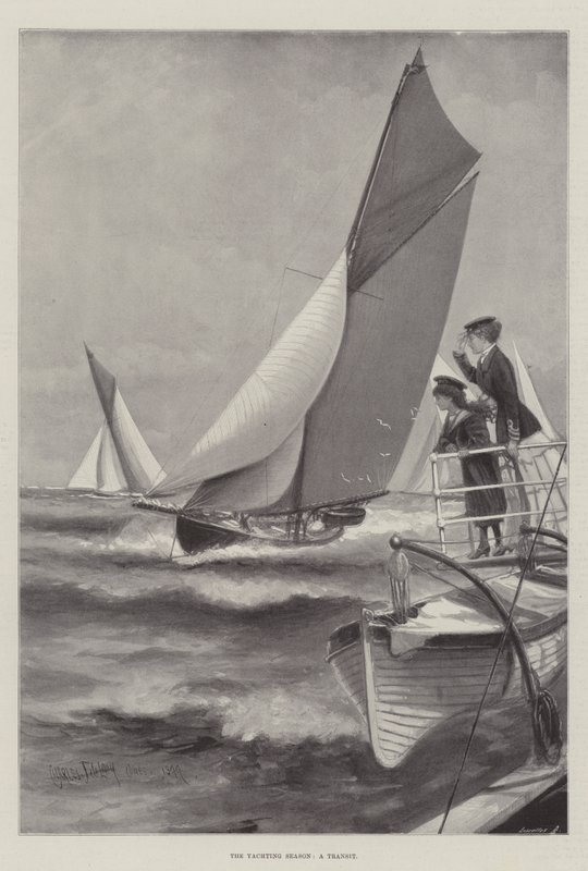 Purjehduskausi, kauttakulku tekijältä Charles John de Lacy