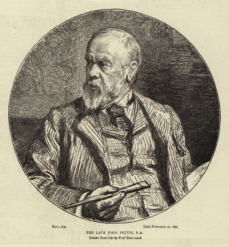Edesmennyt John Pettie, RA tekijältä Charles Paul Renouard