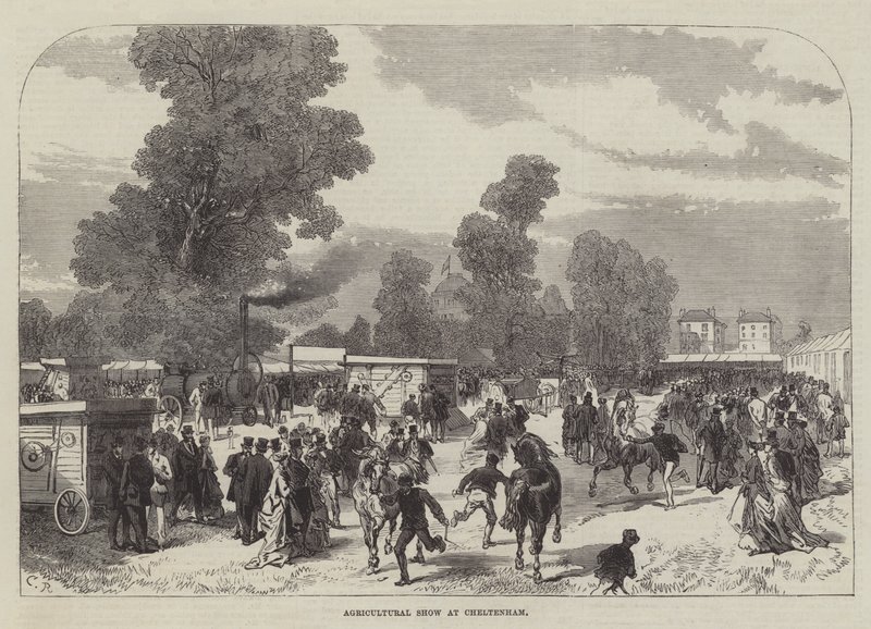 Maatalousnäyttely Cheltenhamissa tekijältä Sir John Charles Robinson