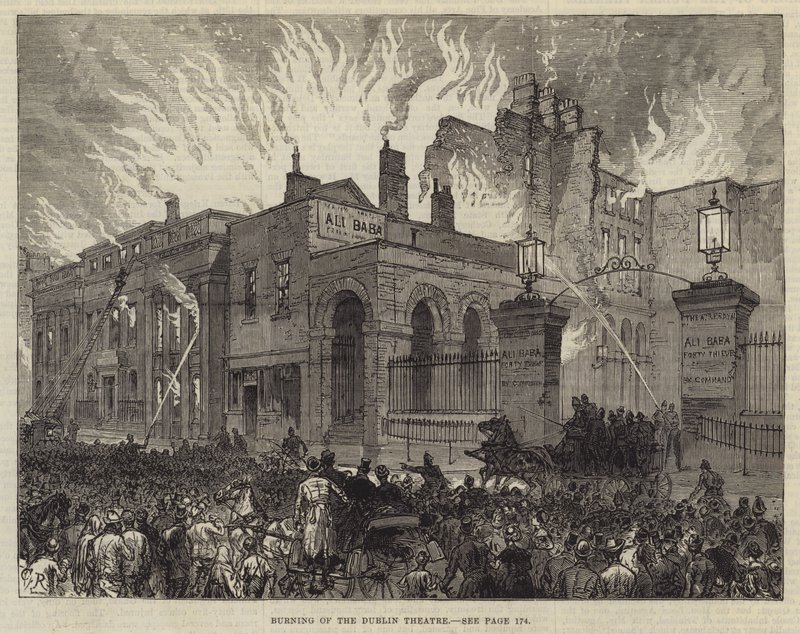Dublinin teatterin polttaminen tekijältä Sir John Charles Robinson