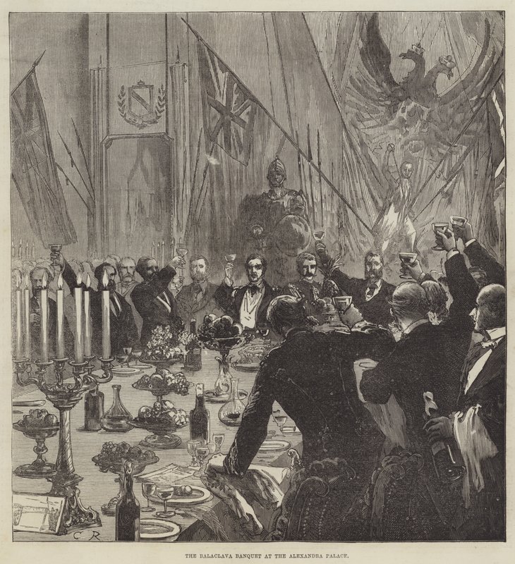 Balaclava-juhla Alexandra Palace -stadionilla tekijältä Sir John Charles Robinson
