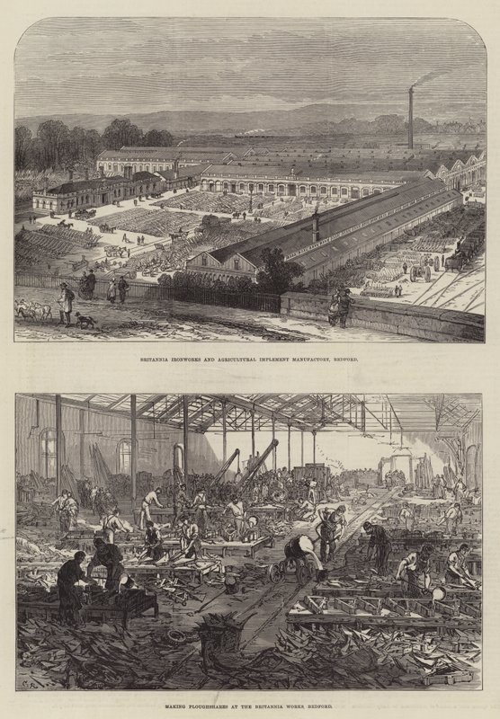 Britannia Works Bedfordissa tekijältä Sir John Charles Robinson
