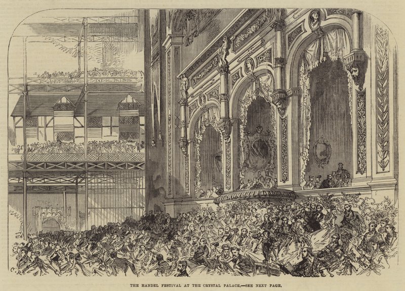 Händel-festivaali Crystal Palacessa tekijältä Sir John Charles Robinson