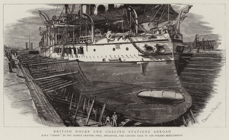 British Docks and Coaling Stations ulkomailla tekijältä Charles William Wyllie