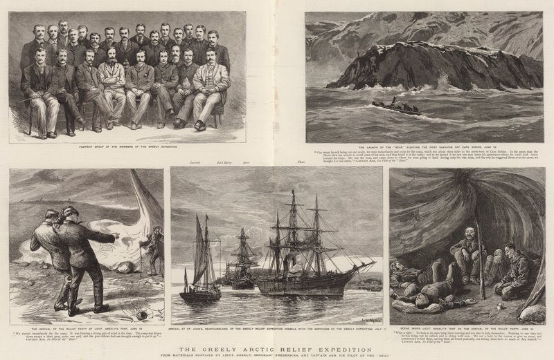 Greely Arctic Relief Expedition tekijältä Charles William Wyllie