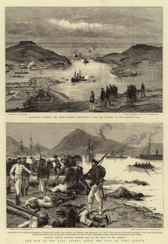 Idän sota, kohtauksia Port Arthurin kaatumisen jälkeen tekijältä Charles William Wyllie