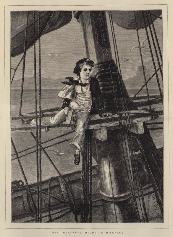 Mast-Headed, Middy in Grace tekijältä Charles Wynne Nicholls