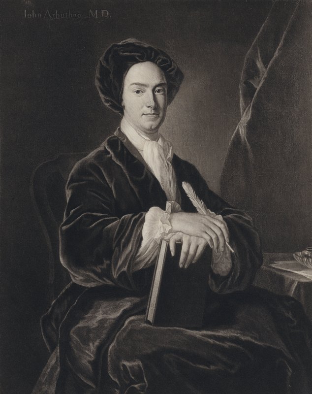 John Arbuthnot (litho) tekijältä Charles (after) Jervas