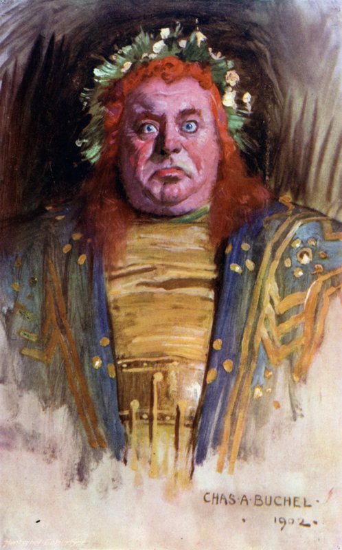 Ctesippus, herra Henry Kemble (väri litho) tekijältä Charles A. Buchel