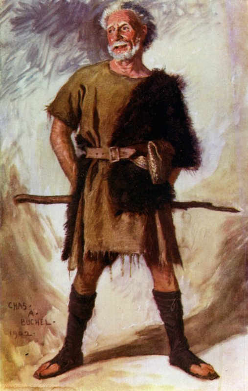 Eumaeus, herra Lionel Brough (väri litho) tekijältä Charles A. Buchel