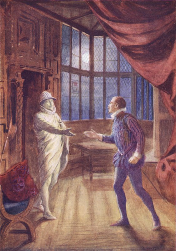 Patsas kutsuu Don Giovannin (väri litho) tekijältä Charles A. Buchel