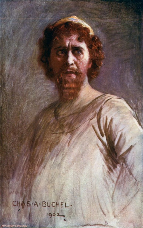 Ulysses, herra Tree, näytös I, kohtaus 2 (väri litho) tekijältä Charles A. Buchel