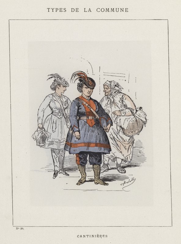 Cantinieres tekijältä Charles Albert d Arnoux Bertall