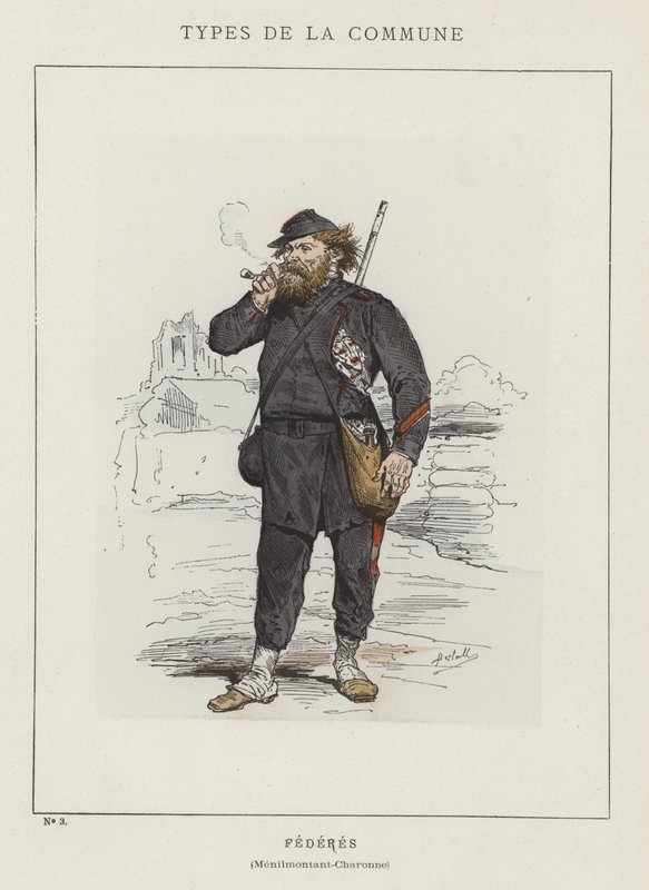 Federes, Menilmontant-Charonne tekijältä Charles Albert d Arnoux Bertall