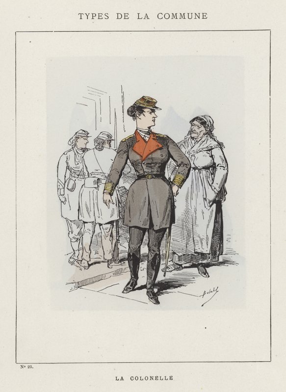 La Colonelle tekijältä Charles Albert d Arnoux Bertall