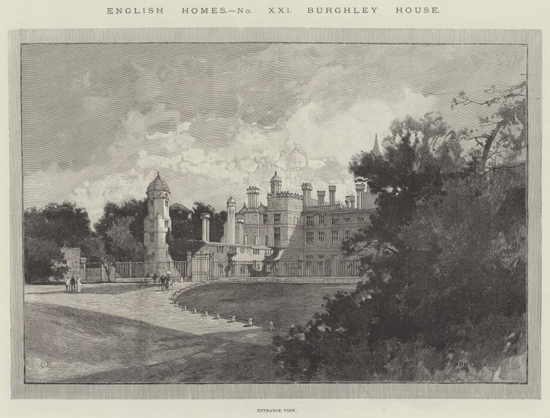 Burghleyn talo tekijältä Charles Auguste Loye