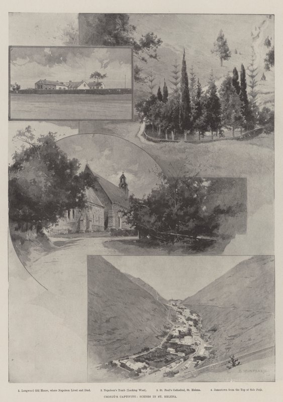 Cronjen vankeus, Kohtauksia St Helenassa tekijältä Charles Auguste Loye
