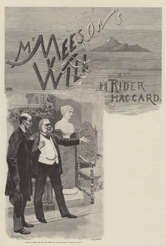 Herra Meesonin testamentti, kirjoittanut H Rider Haggard tekijältä Charles Auguste Loye