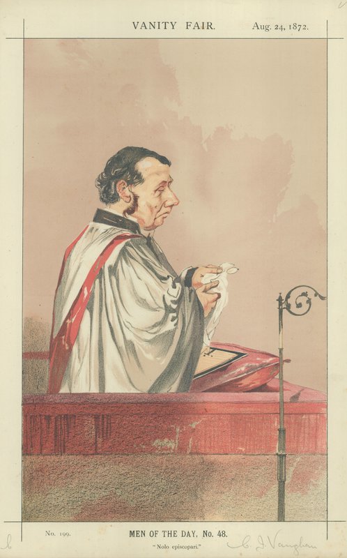 Pastori Charles John Vaughan tekijältä Charles Auguste Loye