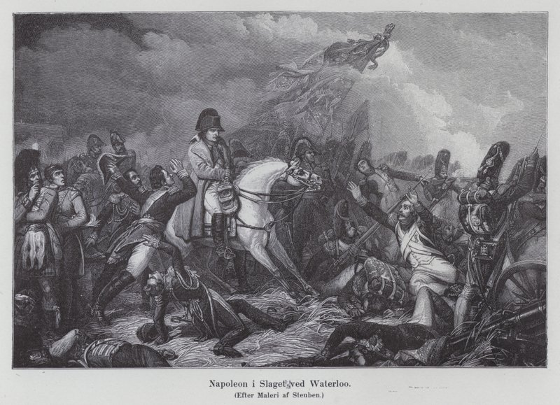 Napoleon Waterloon taistelussa tekijältä Charles Auguste Steuben