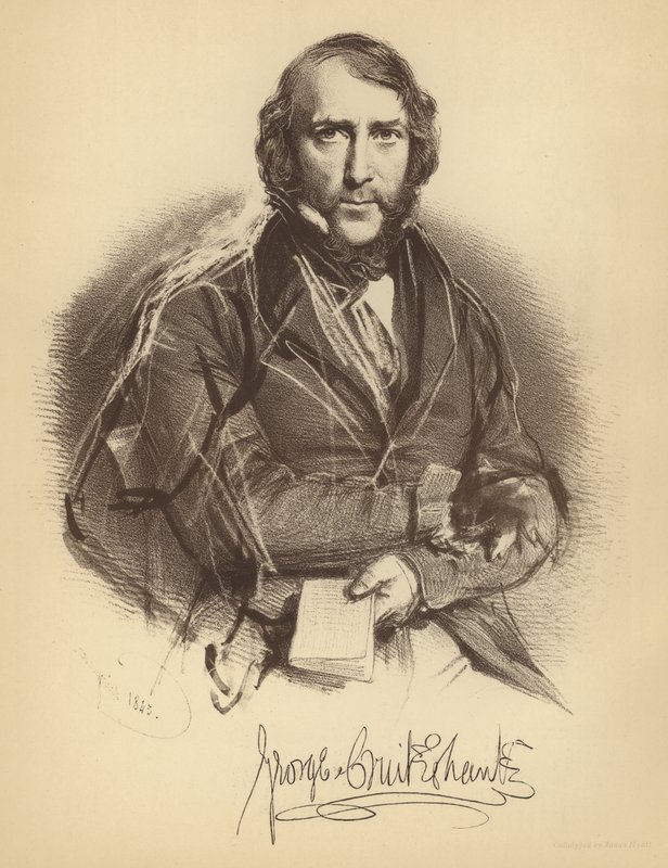 George Cruikshank tekijältä Charles Baugniet