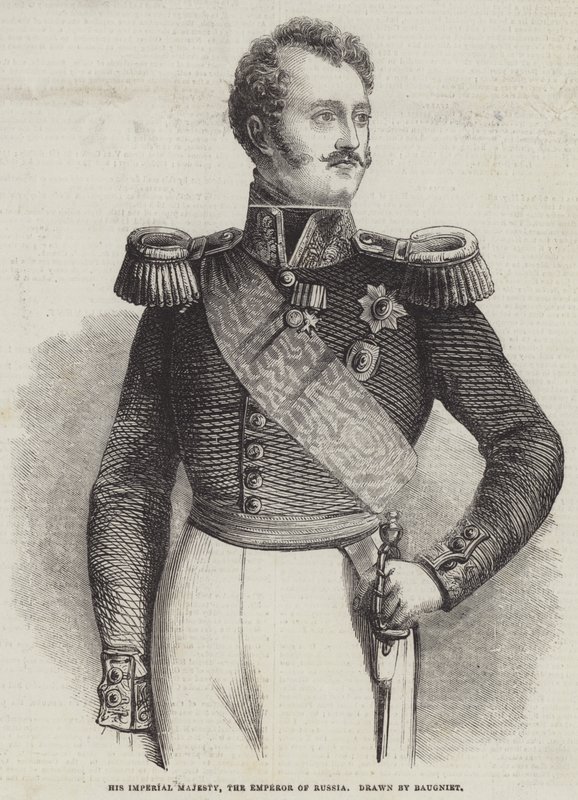 Hänen Keisarillinen Majesteettinsa, Venäjän keisari tekijältä Charles Baugniet