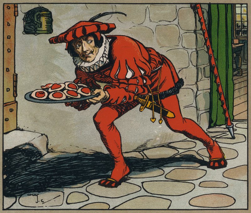 Hän varasti ne tortut (väri litho) tekijältä Charles Crombie