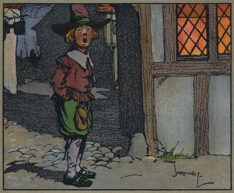 Little Tom Tucker (väri litho) tekijältä Charles Crombie