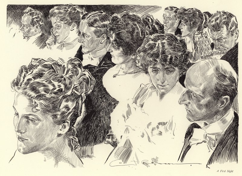 Ensimmäinen yö tekijältä Charles Dana Gibson