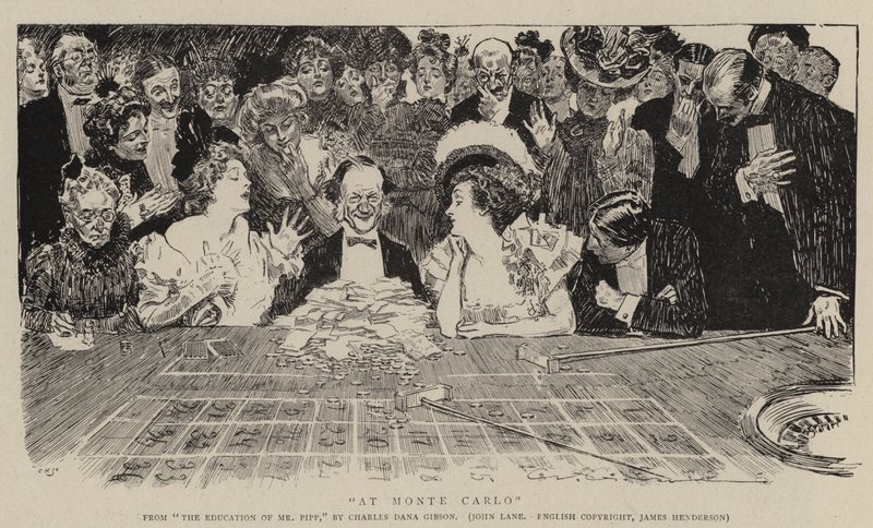 Monte Carlossa tekijältä Charles Dana Gibson